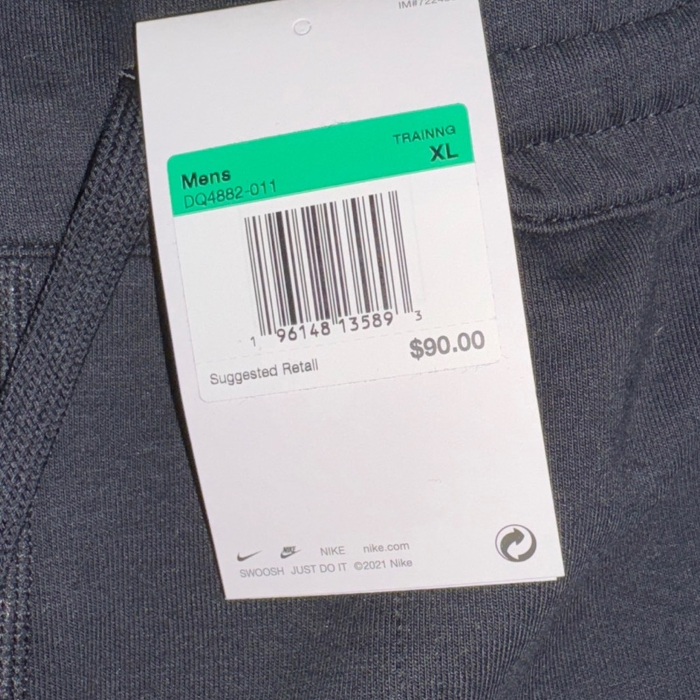 Nike Yoga Dri Fit Fleece Pant Men’s XL - Picture 12 of 14